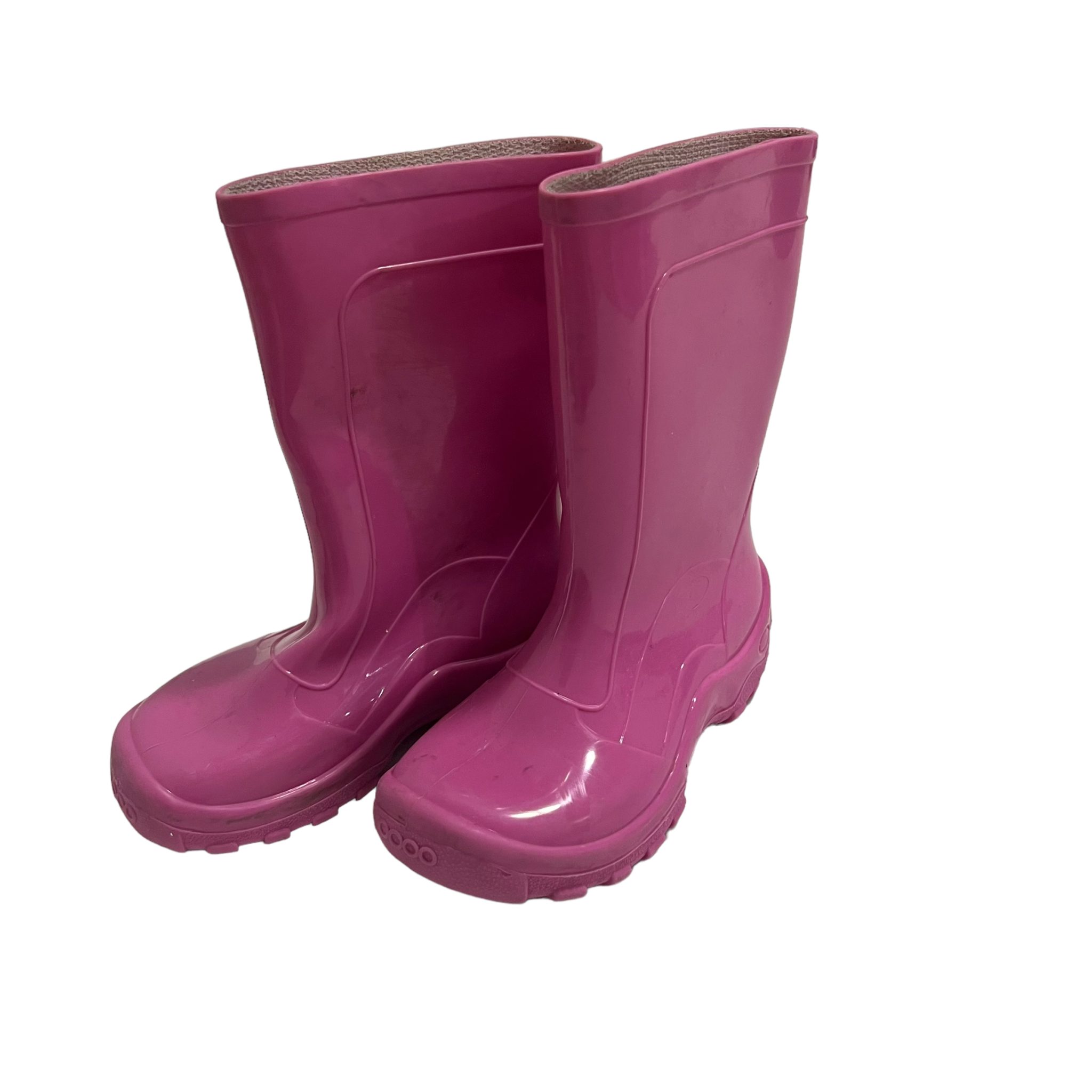Bota galocha rosa lisa n.26-27 - Babylooks